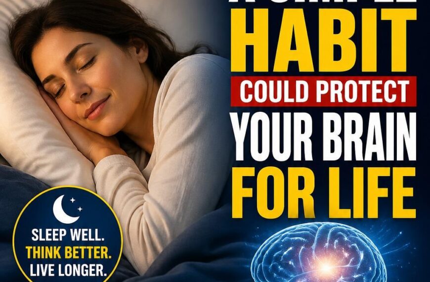 BREAKING HEALTH NEWS: A Simple Habit Could Protect&hellip;