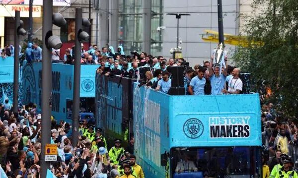 LIVE IN MANCHESTER: Blue Chaos in Manchester: City’s&hellip;