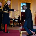 ARISE, SIR IDRIS: Actor and Activist Idris Elba Officially Knighted by King Charles at Windsor Castle