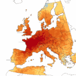 Severe temperature anomalies grip continental Europe. Source: The Guardian
