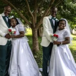 DOUBLE THE VOWS, DOUBLE THE BLESSINGS: JUBILATION AND JOY AS IDENTICAL TWIN BROTHERS WED IDENTICAL TWIN SISTERS!