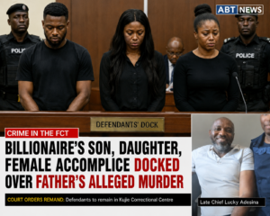Billionaire Lucky Adimike Murder: Children Remanded as Widow&hellip;