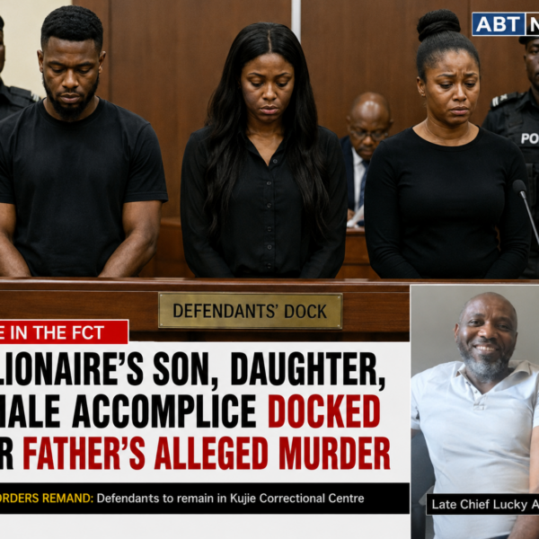 Billionaire Lucky Adimike Murder: Children Remanded as Widow&hellip;