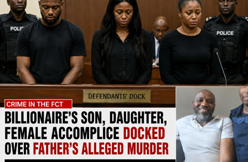 Billionaire Lucky Adimike Murder: Children Remanded as Widow Sues Police Over Rights Violations
