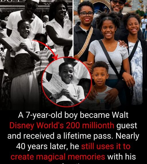Magic for a Lifetime: How a 7-Year-Old Boy Became Walt Disney World’s 200 Millionth Guest