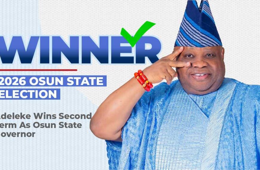 Osun State Election: ADELEKE declared Winner! Tinubu Congratulates Him