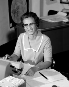Katherine Johnson at NASA's Langley Research Center. Source: HUM Images / HUM Images/Universal Images Group via Getty Images