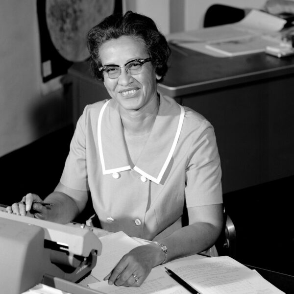 Katherine Johnson at NASA's Langley Research Center. Source: HUM Images / HUM Images/Universal Images Group via Getty Images