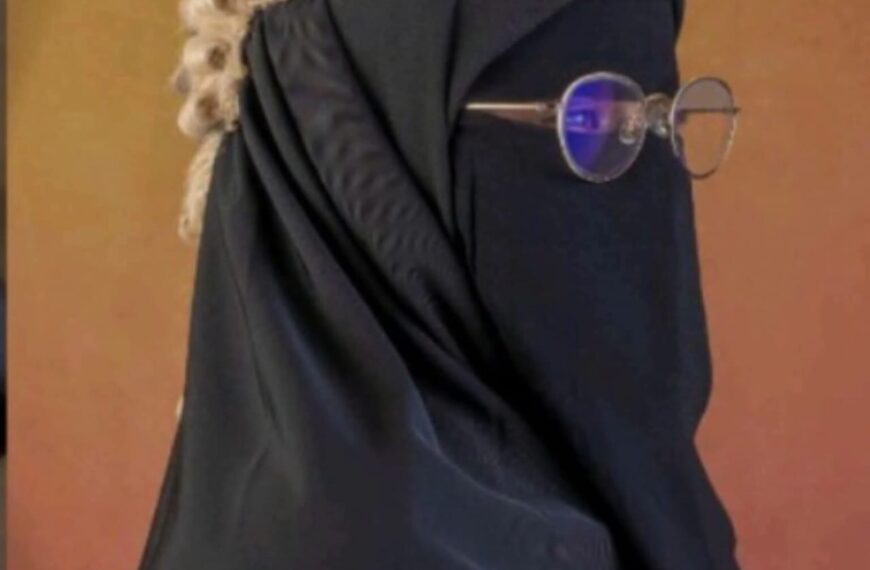 BREAKING BARRIERS: Barrister Rodiyah Omotoyosi Mikhail Makes Jaw-Dropping History as Nigeria’s First Publicly Known Niqab-Wearing Lawyer!