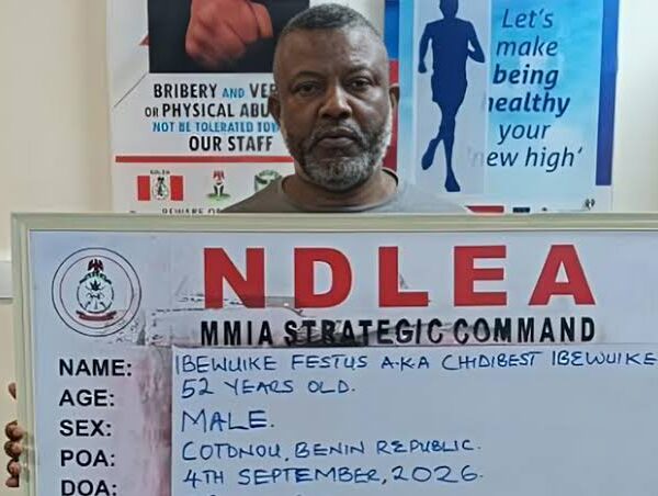 NDLEA Arrests Fugitive Drug Kingpin Linked to Record&hellip;