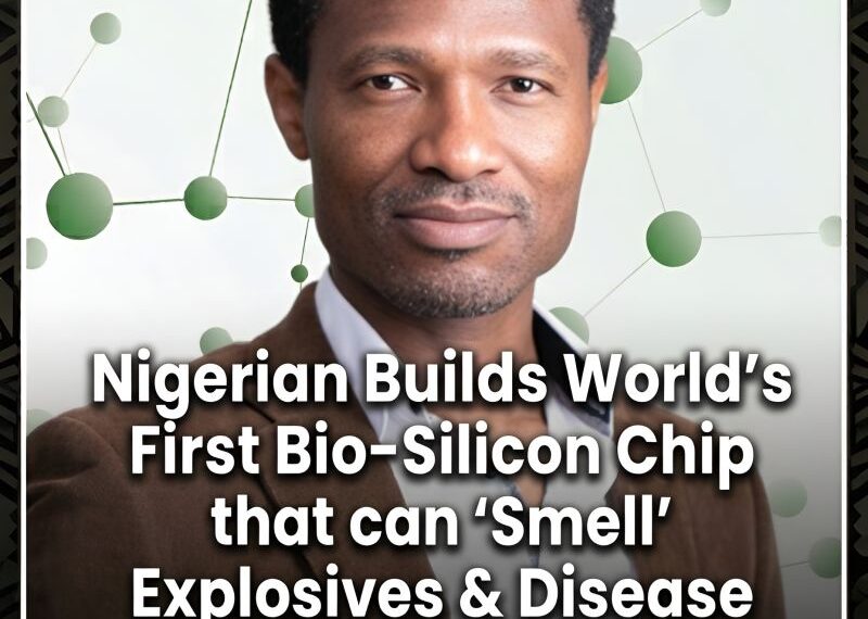 FORGET AI, THE FUTURE IS ALIVE: Nigerian Scientist Invents World’s First ‘Living’ Computer Chip That Sniffs Out Bombs and Cancer!