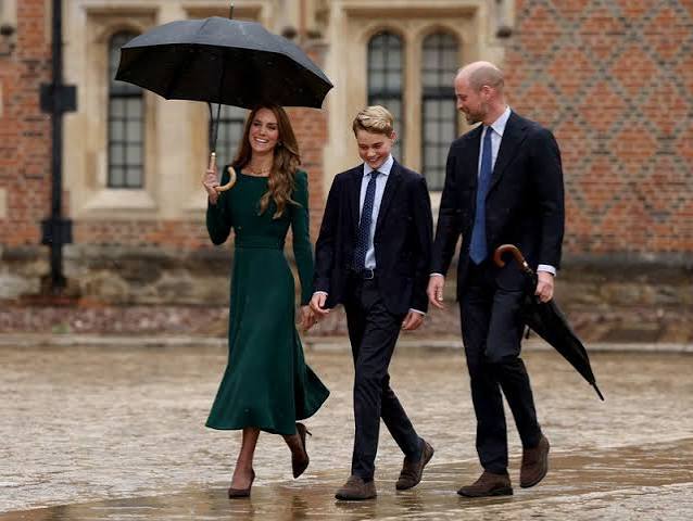 ROYAL REVOLUTION: PRINCE GEORGE STEPS FOOT INTO ETON…