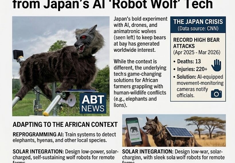 REVOLUTION IN HUMAN-WILDLIFE COEXISTENCE: How African Farmers Can Unlock Maximum Advantage from Japan’s AI ‘Robot Wolf’ Tech