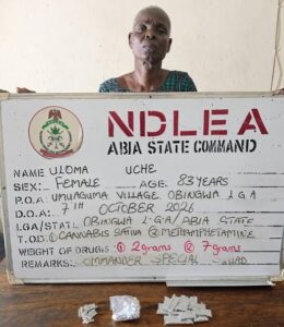 SHOCKER IN ABIA: Unrepentant 83-Year-Old ‘Drug Grandma’ Re-arrested&hellip;