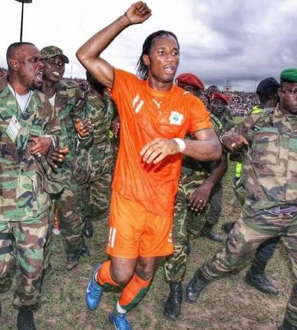 When Soccer Outshone Bullets: How Didier Drogba And His Team Mates Used Football TO Unite A War-Torn Country!